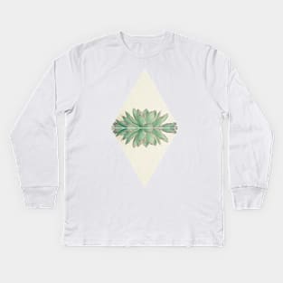 Echeveria II Kids Long Sleeve T-Shirt